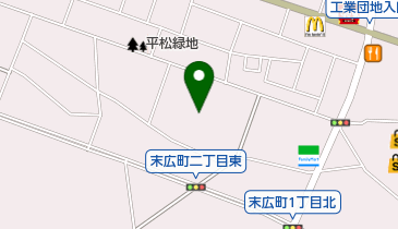 昭和工業株式会社の地図画像