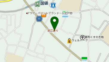 美容室Le&rsquo;aの地図画像