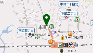 こくぶんじ整骨院の地図画像