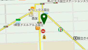 シェーン英会話国立校の地図画像