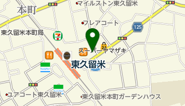 ラクーラの地図画像