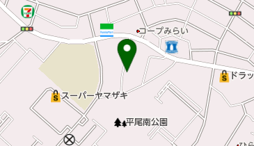 正伝流空手道中村道場の地図画像