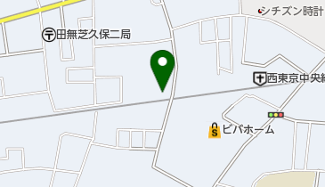 しばくぼ整骨院の地図画像