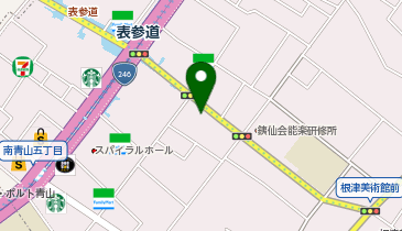 コムデギャルソン青山店の地図画像