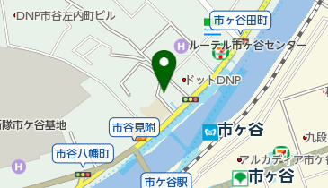 四谷大塚市ヶ谷校舎の地図画像