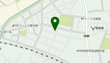 東京新宿青果株式会社の地図画像