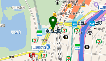 ヨドバシカメラマルチメディア上野の地図画像