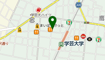 翼・整体の地図画像