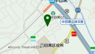 おしゃれさろんクリスタルジェイパーク中目黒店の地図画像