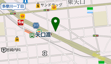 カワサキプラザ東京の地図画像