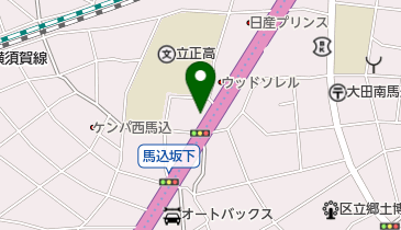 アスナロ馬込介護ステーションの地図画像