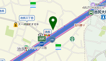 スワローチェーン池尻3丁目店の地図画像