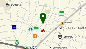 ShimokitazawaERAの地図画像