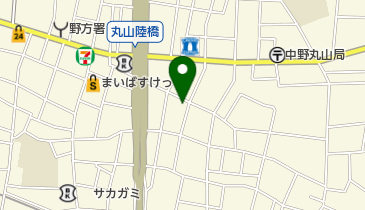 極真会館城西野方支部野方道場の地図画像