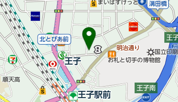 金城ダンススクールの地図画像