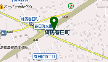 ベンアンドベン練馬春日町店の地図画像