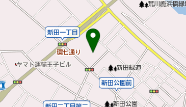 ひのき介護事業部の地図画像