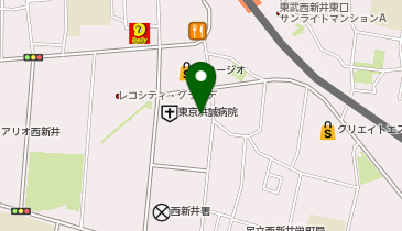 THE・SPA西新井の地図画像