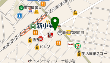 シーボン.フェイシャリストサロン新小岩店の地図画像