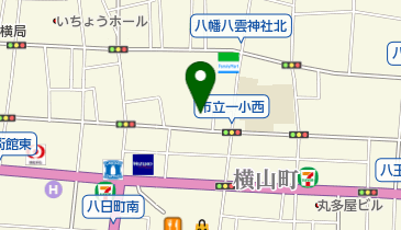 千手堂はりきゅう指圧院の地図画像