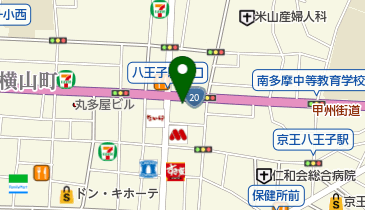 ロボット科学教育Crefus八王子校の地図画像