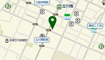 学研のサポート校WILL学園立川キャンパスの地図画像