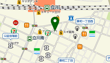 東京都立川市柴崎町のメガネ コンタクト一覧 Navitime