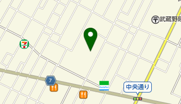 ルーバンハイツ武蔵野管理事務室の地図画像