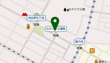 爽快堂の地図画像