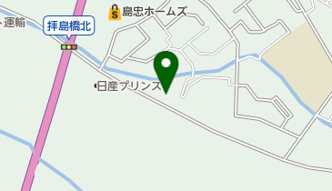 上山ピアノ教室の地図画像