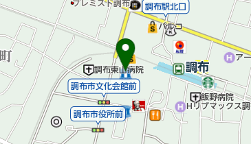 京王不動産株式会社 調布営業所の地図画像
