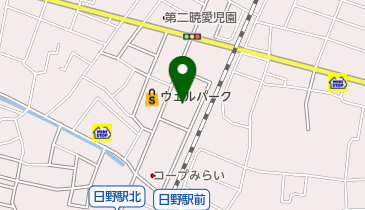 クリーニングKYOEIMAX日野栄町店の地図画像