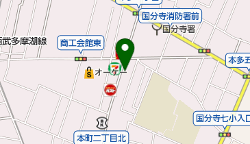 三和整骨院国分寺院の地図画像