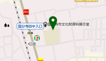 国分寺市役所 文化財資料展示室の地図画像