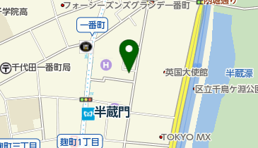 山本道子の店の地図画像