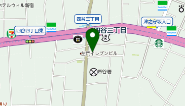 第二東京弁護士会四谷法律相談センターの地図画像