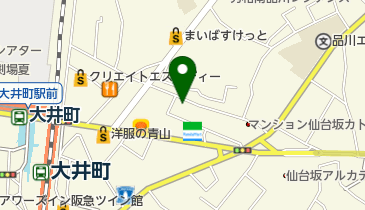 品川区立東大井地域密着型多機能ホームの地図画像