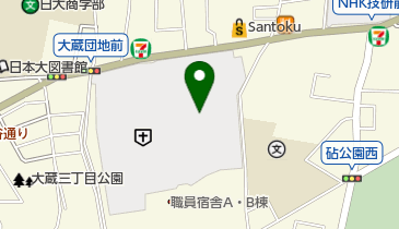 東京都立 光明特別支援学校 そよ風分教室の地図画像