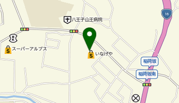 hairbaboo八王子店の地図画像