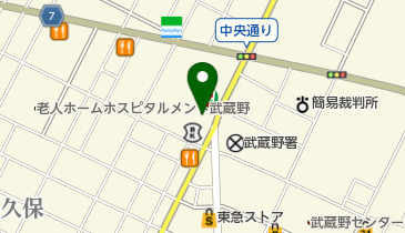 クリーニングチェリー 北口店の地図画像