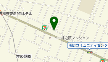 クリーニングチェリー 南町店の地図画像
