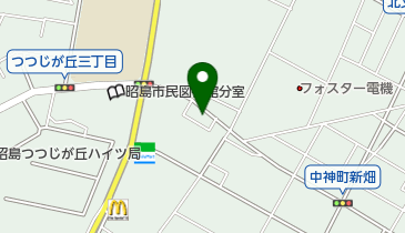 宮沢の太陽の地図画像