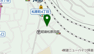 ラビット21松原町店の地図画像