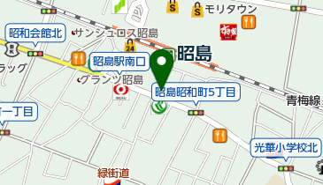 フレッシュ・カットの地図画像