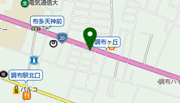 カットハウスサザンの地図画像
