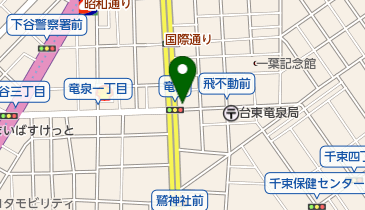 竜泉薬品の地図画像