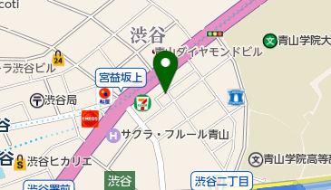 根室食堂宮益坂上店の地図画像