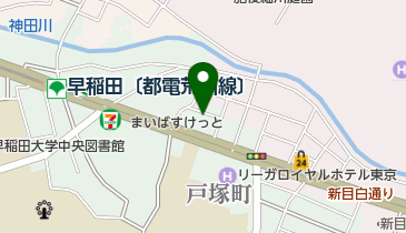 大橋速算研究塾の地図画像