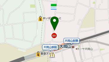 あーる工房大岡山店の地図画像