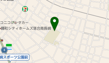 豊島区子どもスキップ 椎名町の地図画像